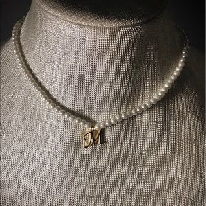 Personalized Pearl Necklace